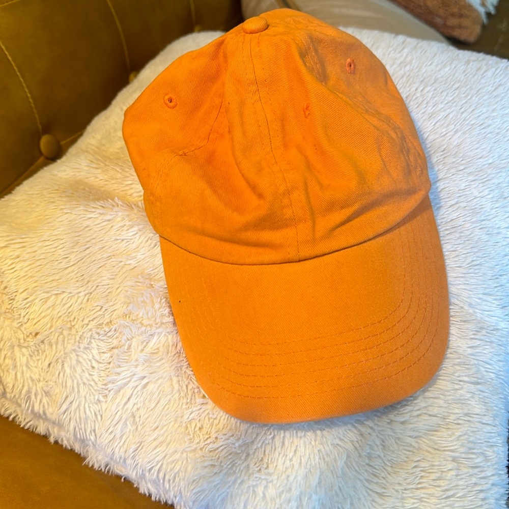 Orange Urban Outfitters Baseball Cap